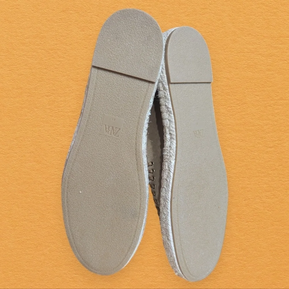 NWOB Zara Faux Suede Espadrilles Size 10 (EU 41)